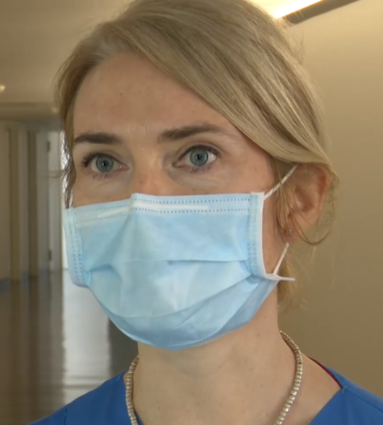 Florence Stauffer, infirmière cheffe de l’unité COVID-19
